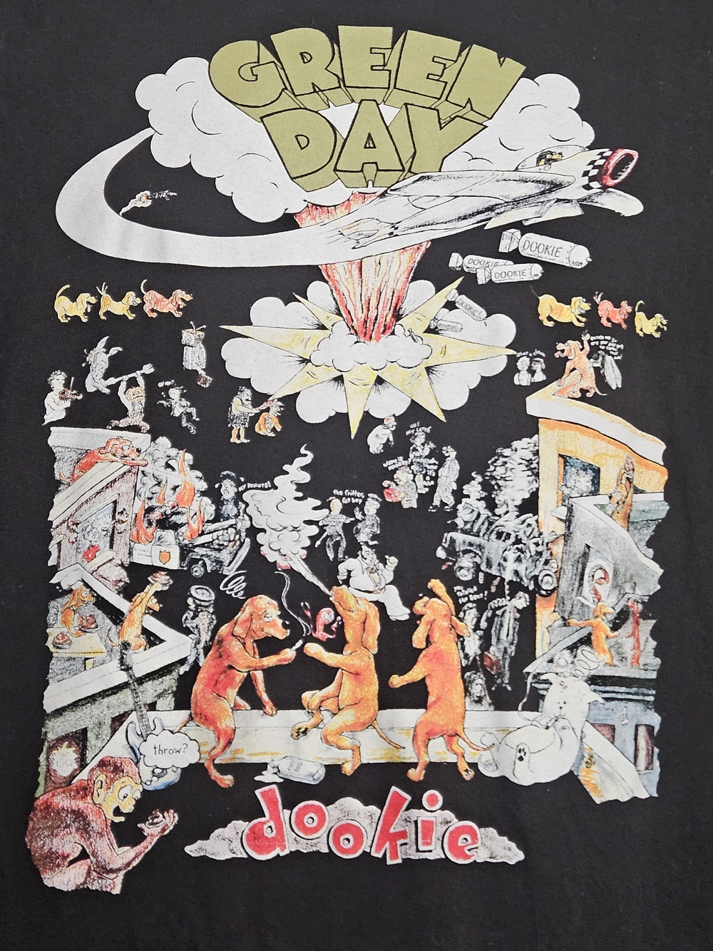 Green Day Dookie Band Tee - Picture 2 of 3